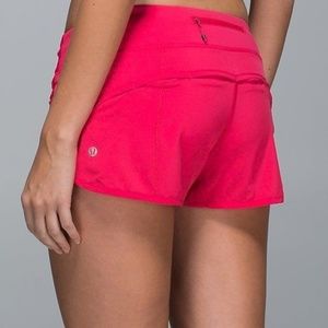 Lululemon speed shorts 4